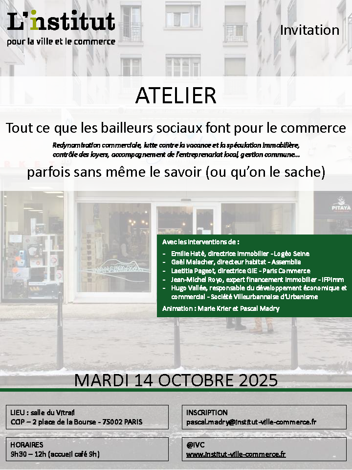 Programme atelier ivc commerce et bailleurs sociaux 14 oct