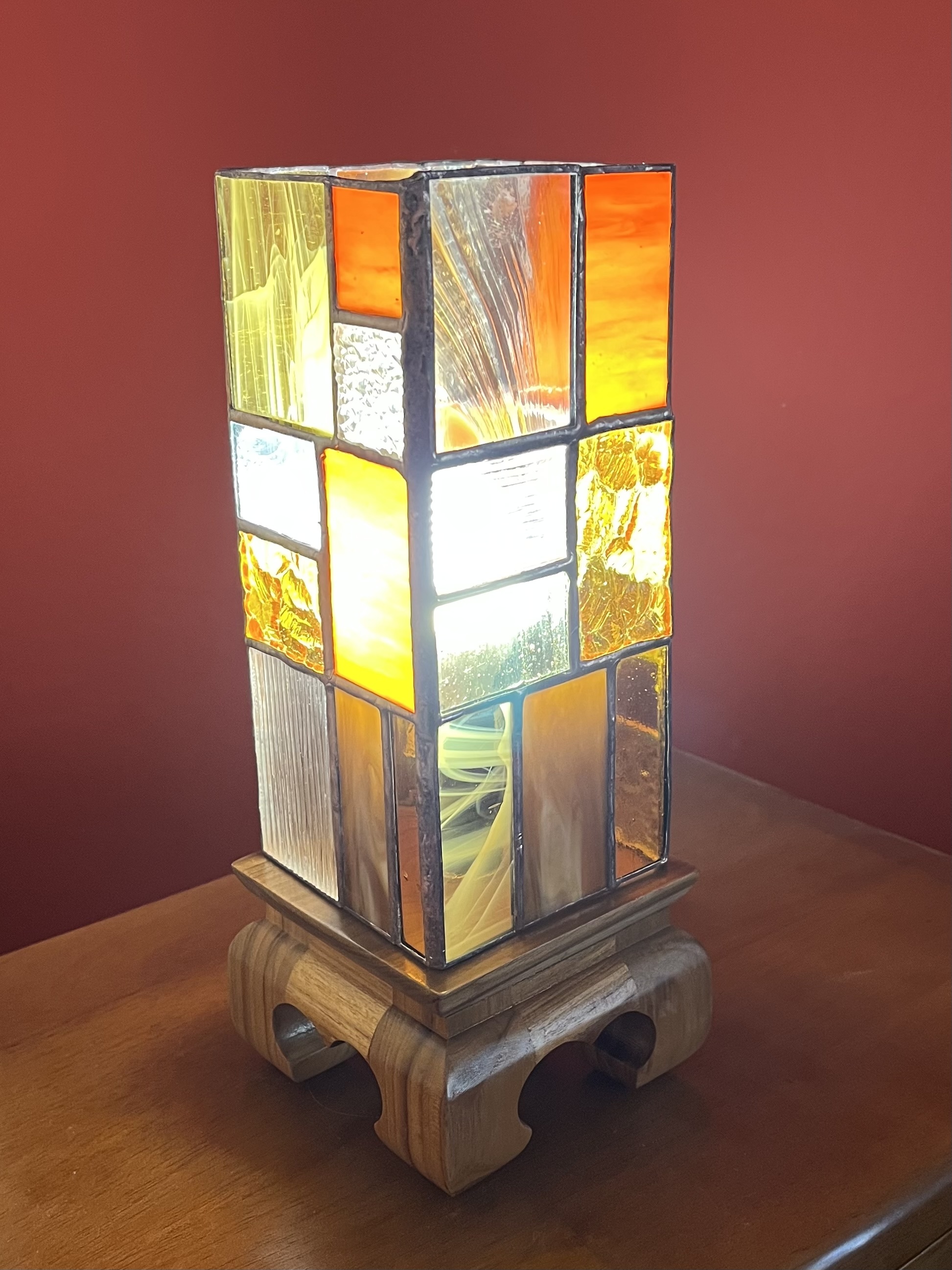 64 lampe thai la dame de verre montelimar france