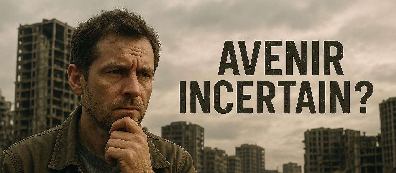 Mes inquiétudes face à un avenir incertain