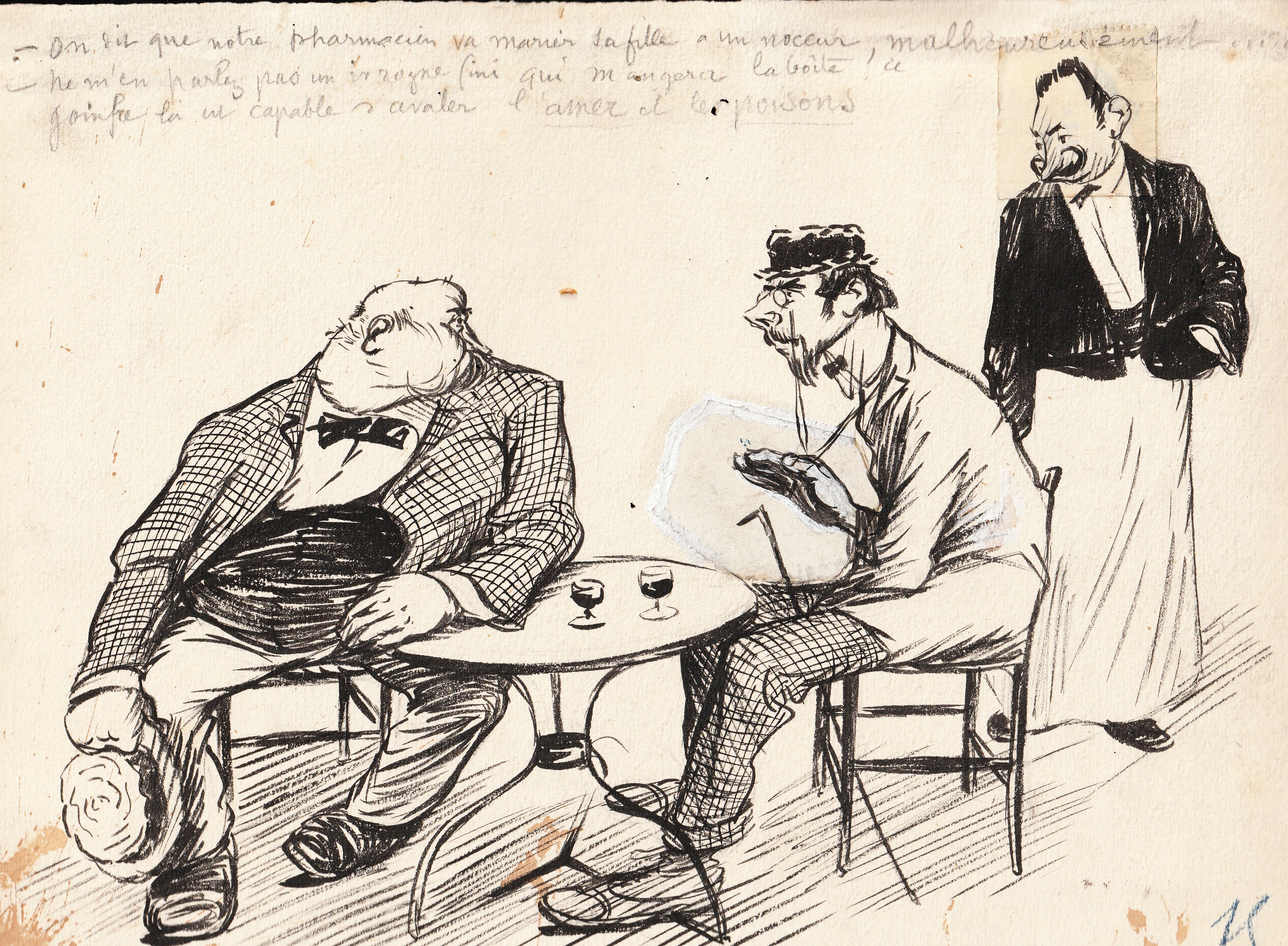 Ricardo flores encre discussion de cafe
