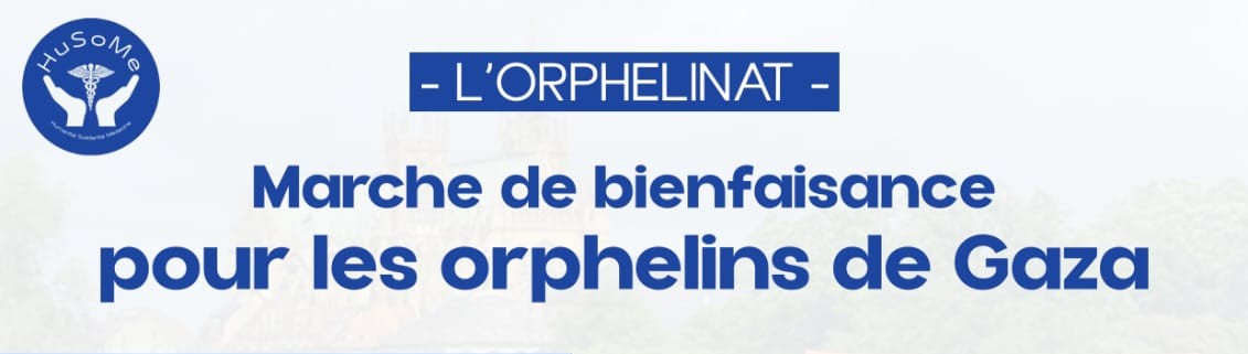 Dimanche 28 Septembre, marche pour les orphelins de Gaza