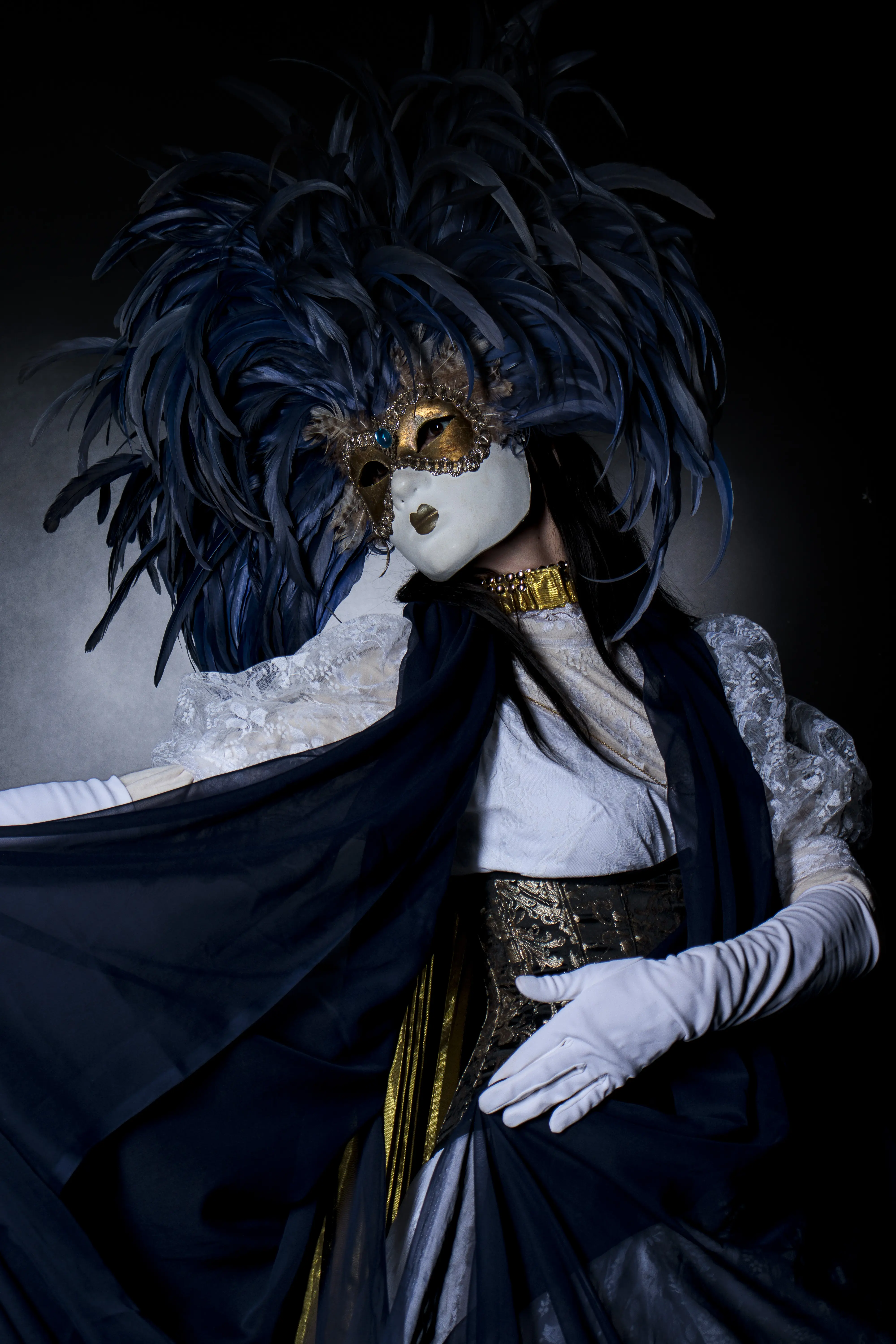 Masque plumes