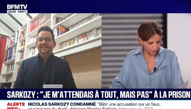 Notre co-président réagit aux menaces visant la juge de l’affaire Sarkozy sur BFMTV