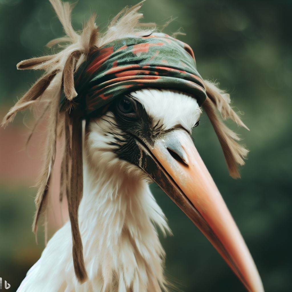 Hippie stork 2