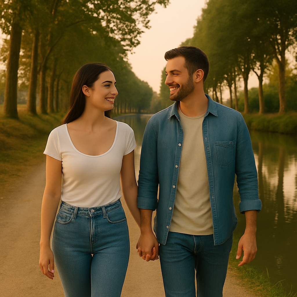 balade canal du midi Toulouse Airbnb 