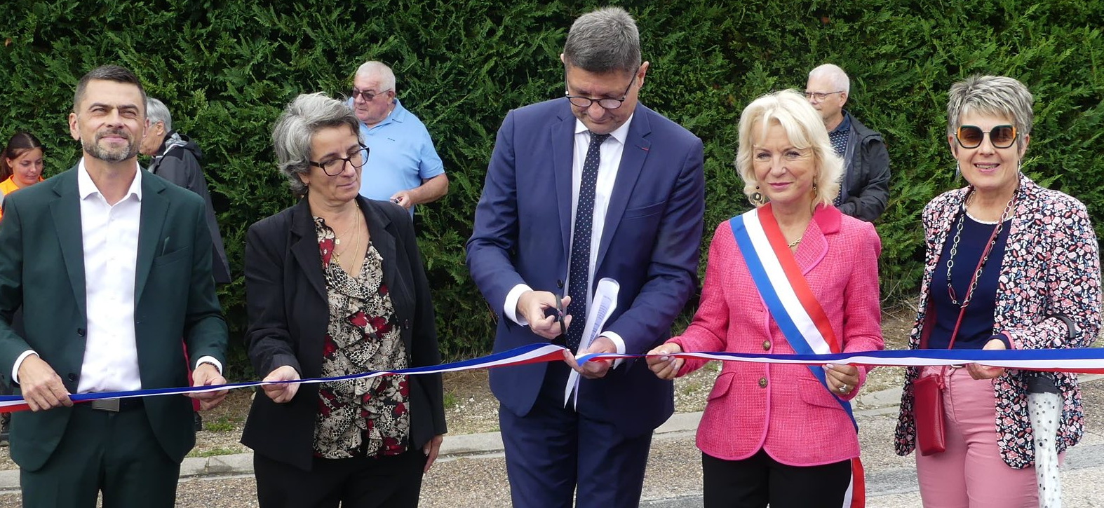 Inauguration de l’écolotissement de la Combe Verte à Doulaincourt
