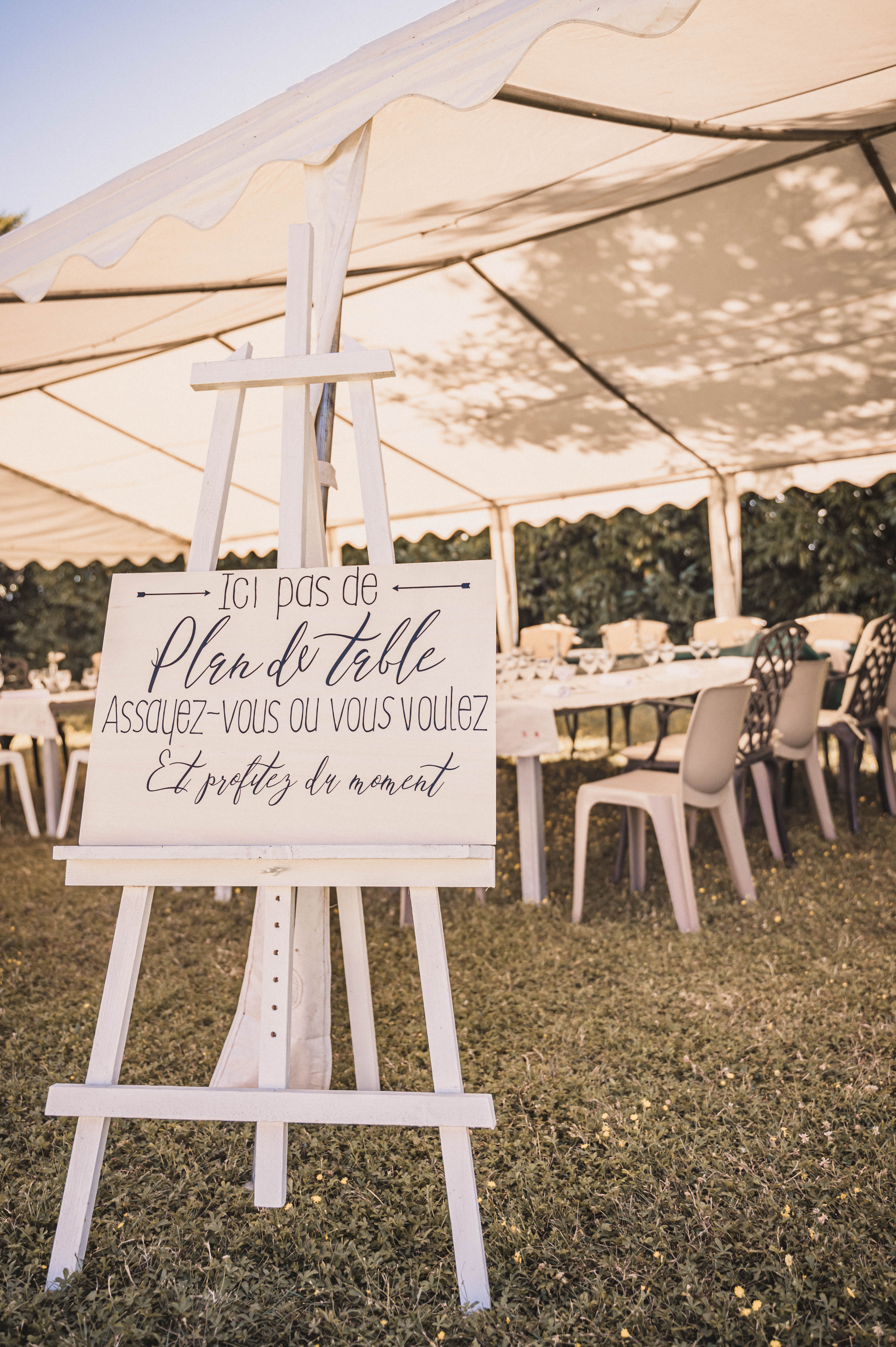 Gite de villenoue installation mariage