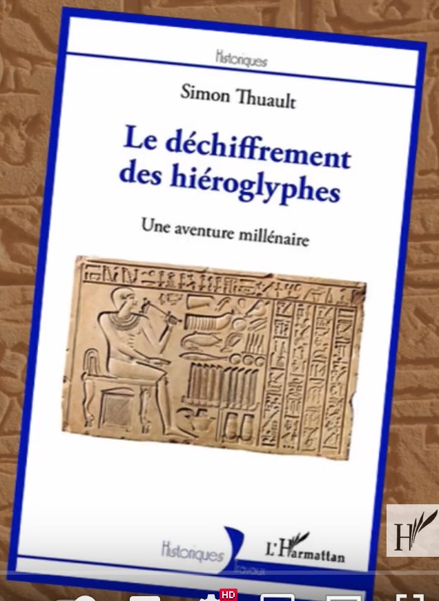 Simon THUAULT - Le déchiffrement des hiéroglyphes - L'Harmattan