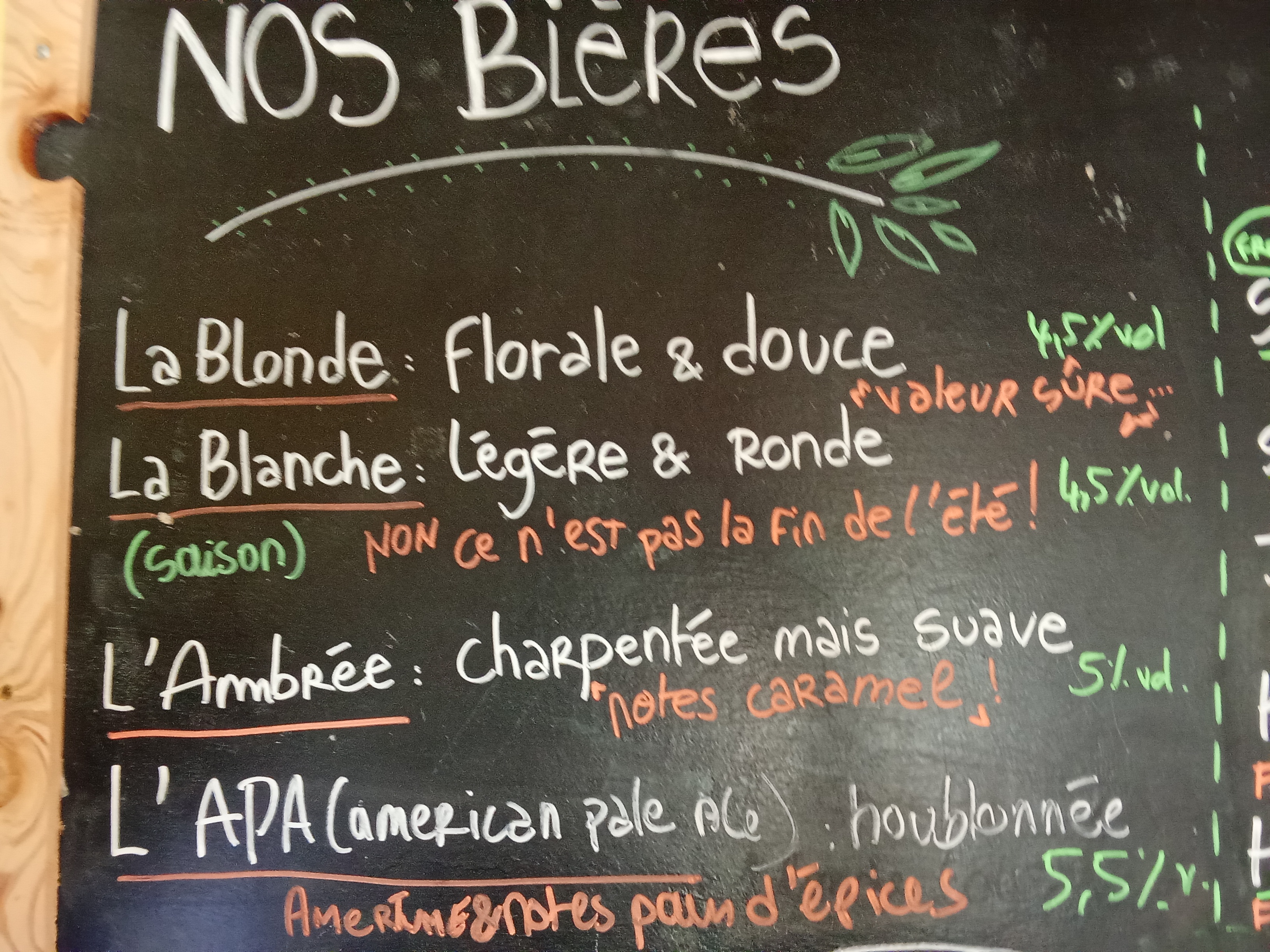 Horaires et Restauration