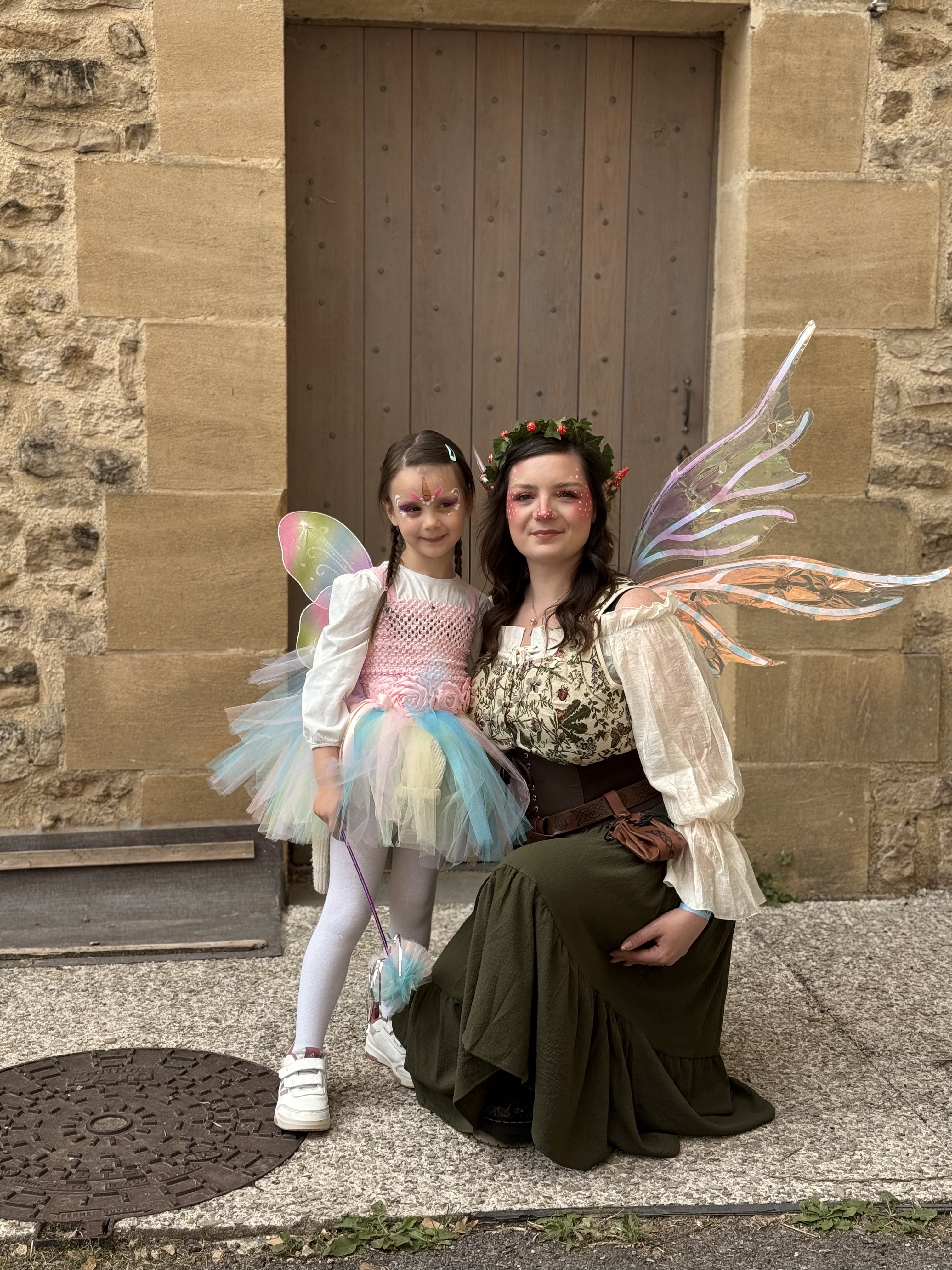Maquillage festival médiéval Sedan 