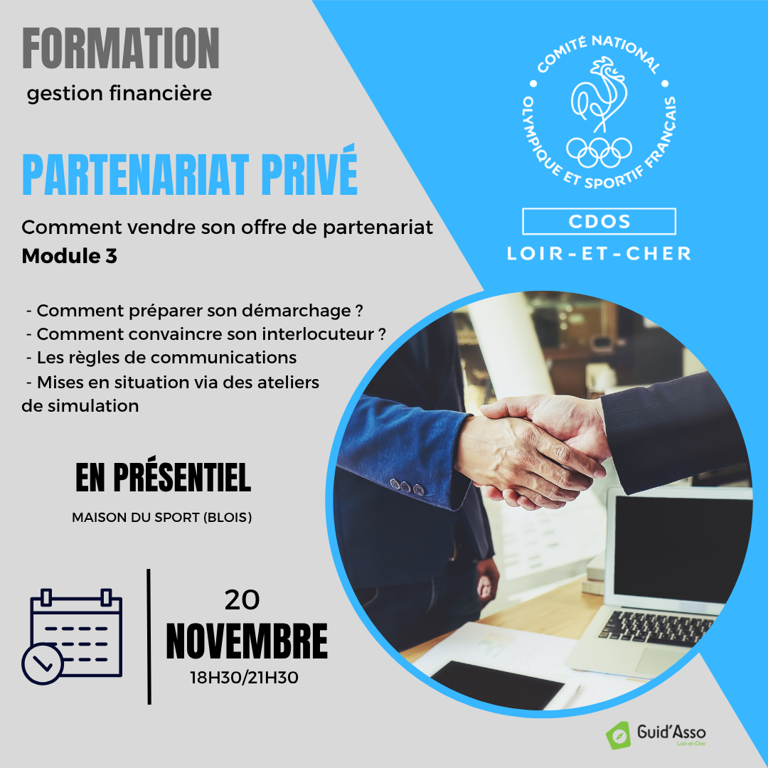 Formation partenariat mod 3 