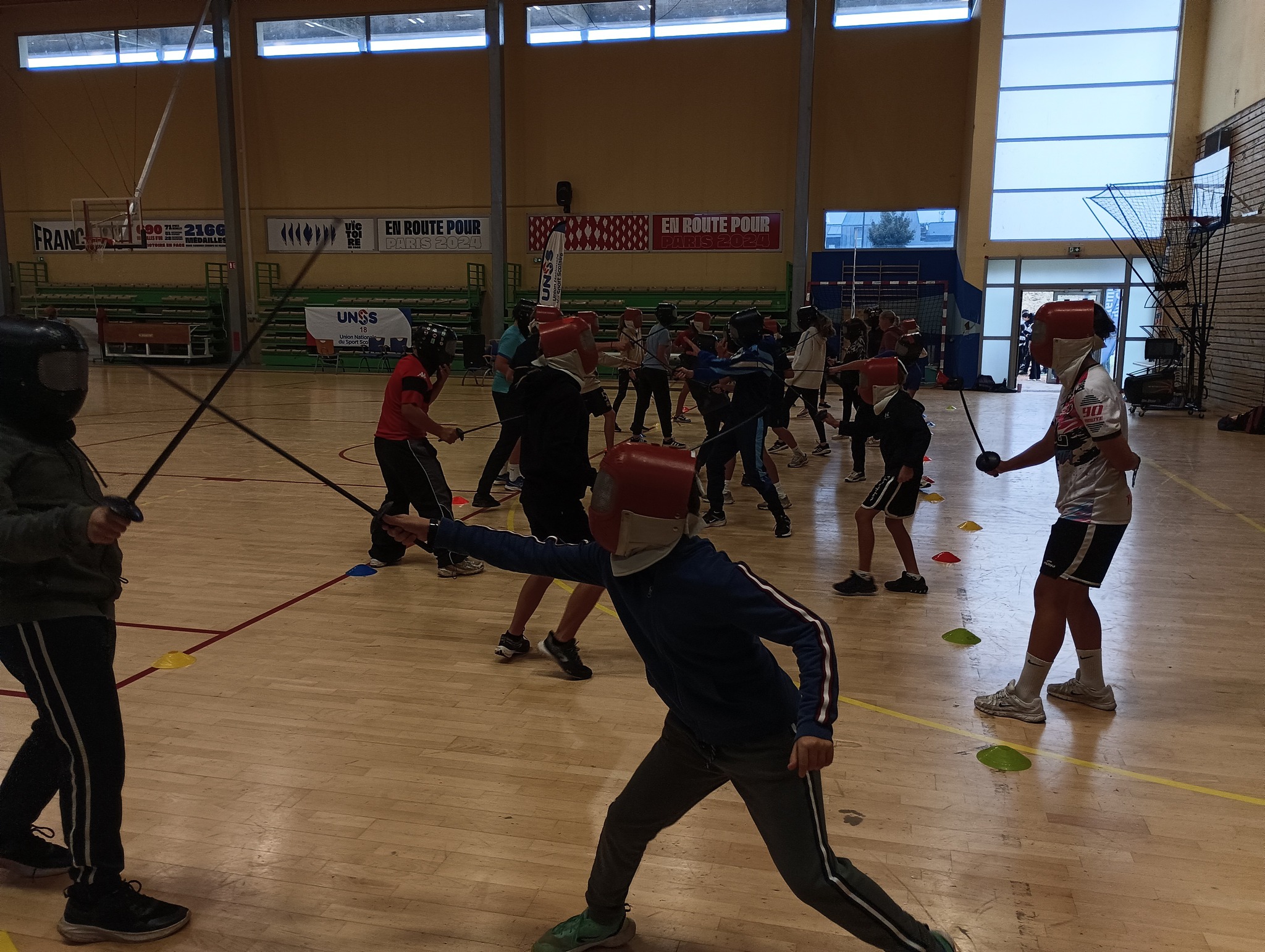L'UNSS fait ses jeux au CREPS de Bourges !