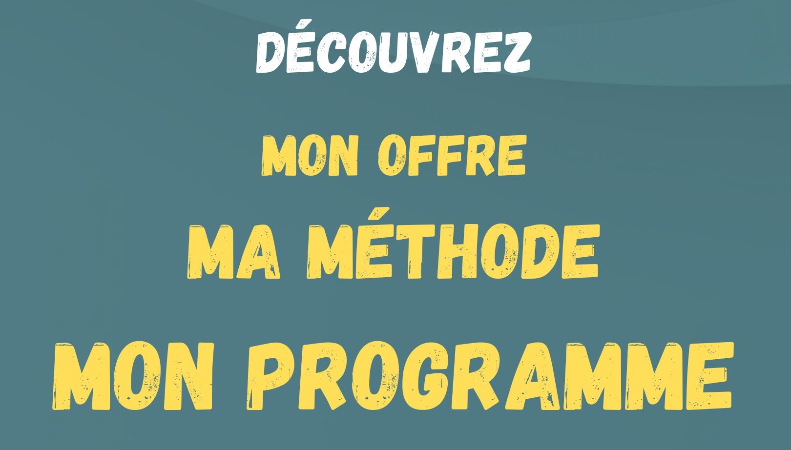 Mon programme