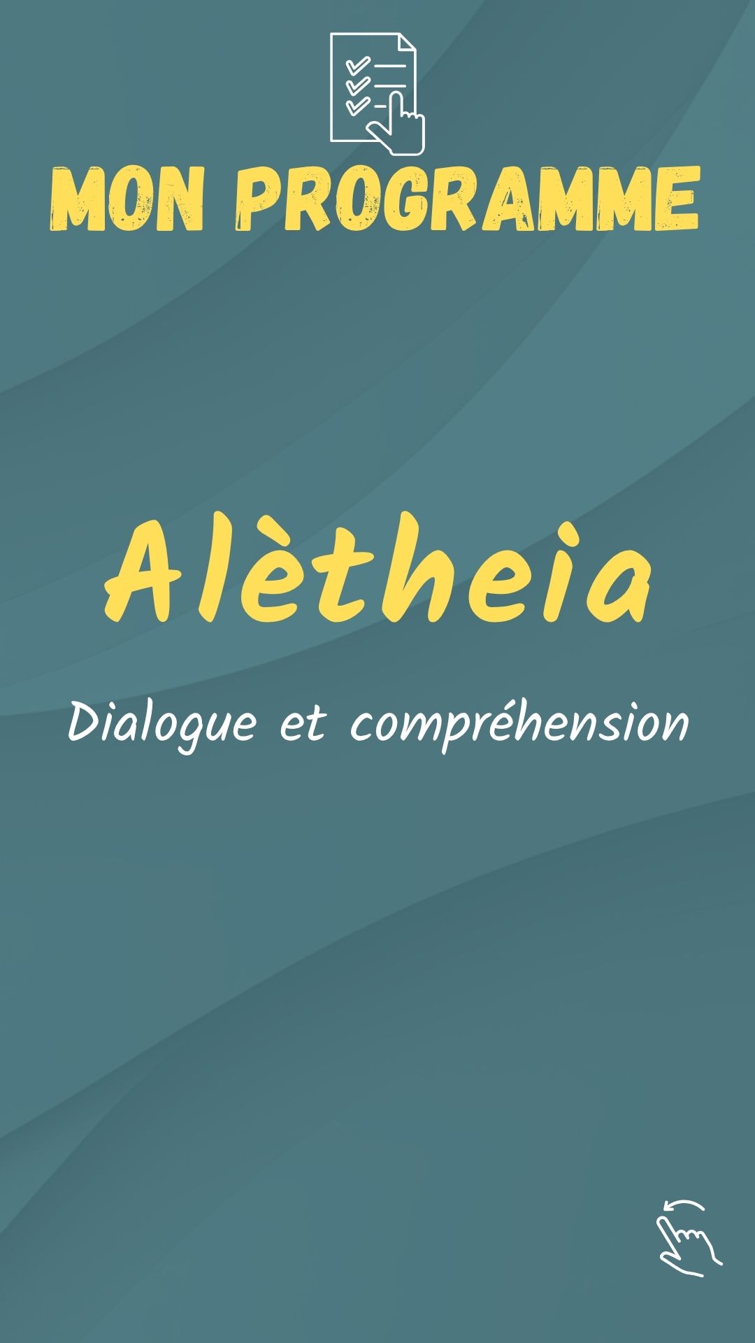 Mon programme