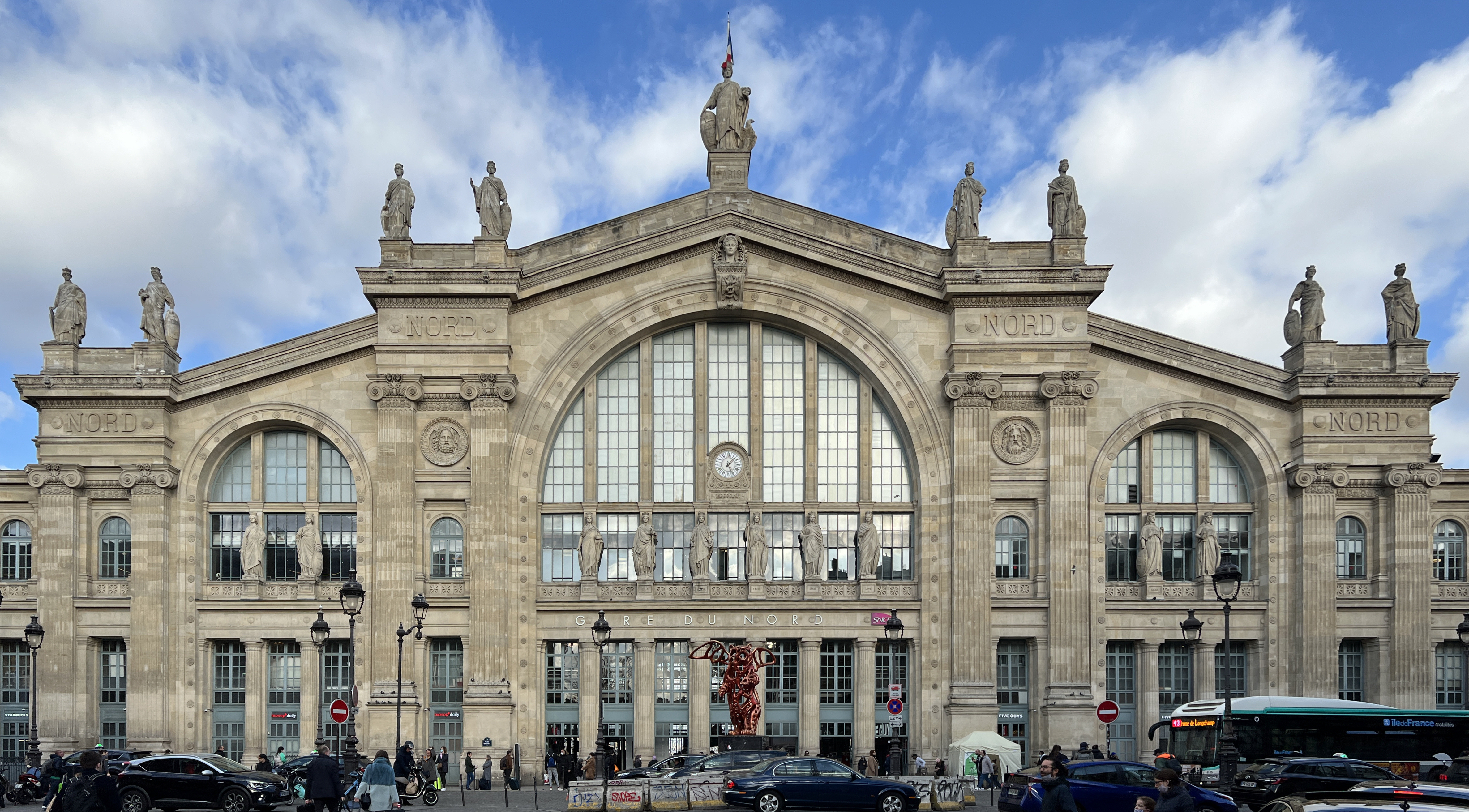 Gare Nord - Paris X -FR75- - 2022-01-30 - 3