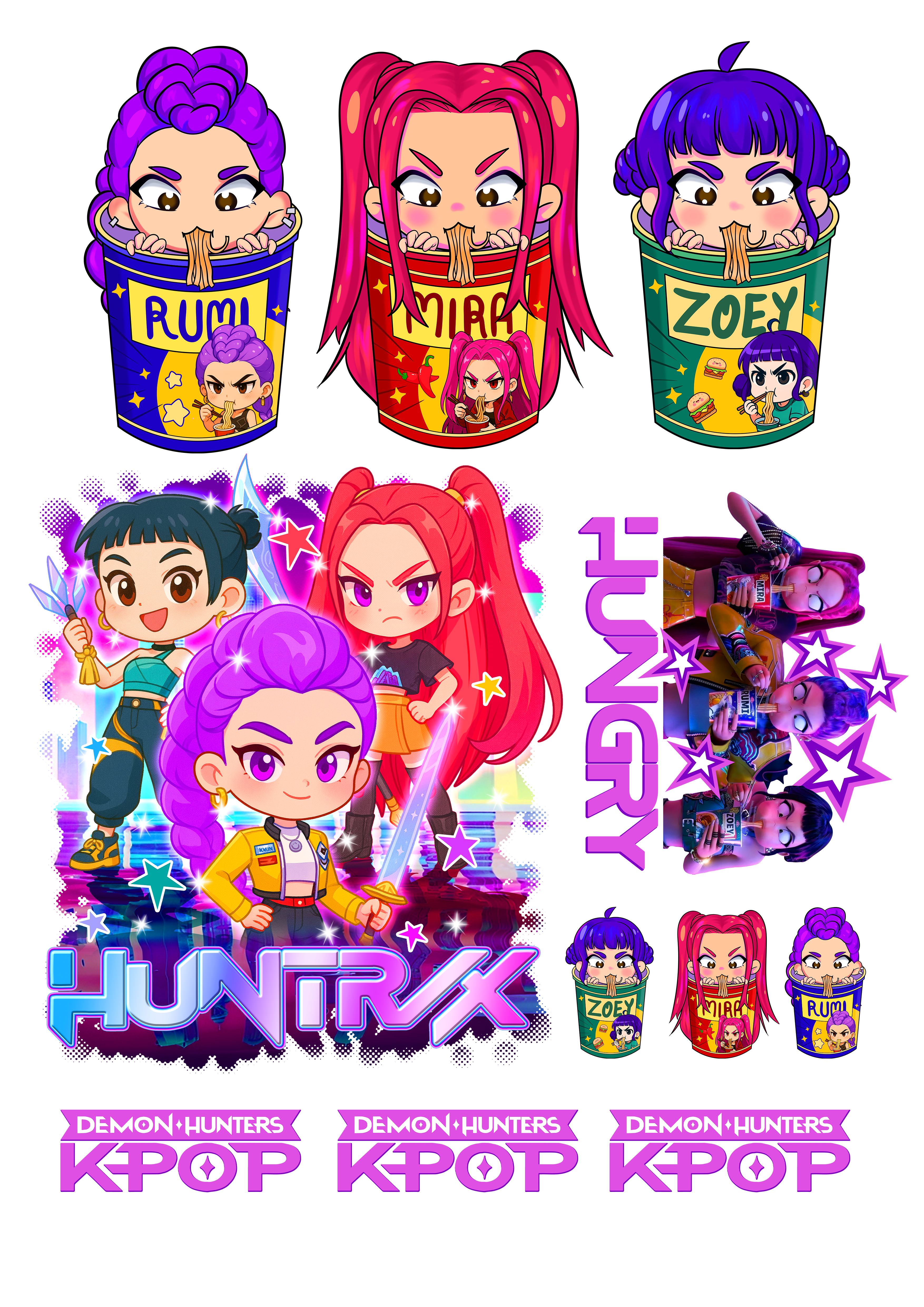 Kpop planche dtf a3 pret a presser