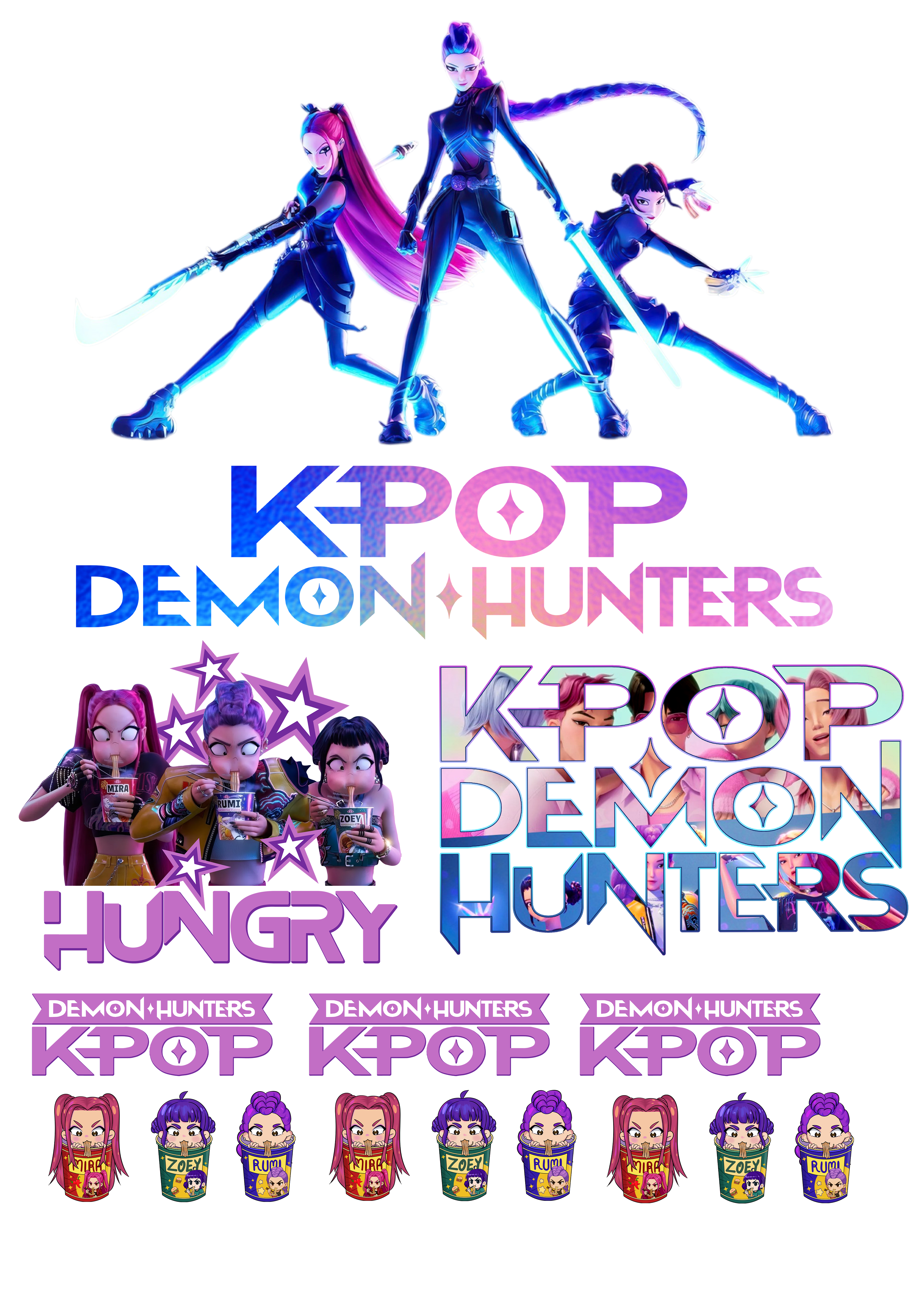 Kpop 2 planche dtf a3 pret a presser