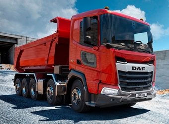DAF : nouveau camion à 5 essieux