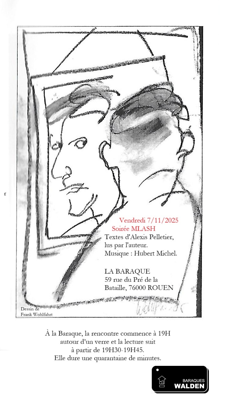 Alexis pelletier a la baraque rouen le 7 novembre