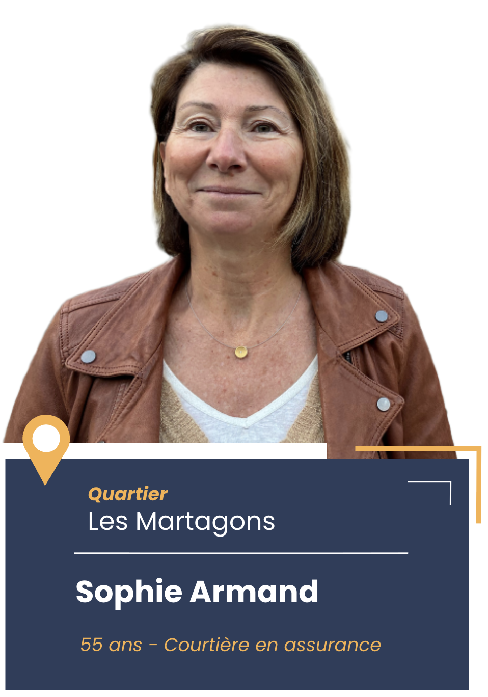 Portrait de Sophie Armand, candidate aux élections municipales de Montbonnot en 2026