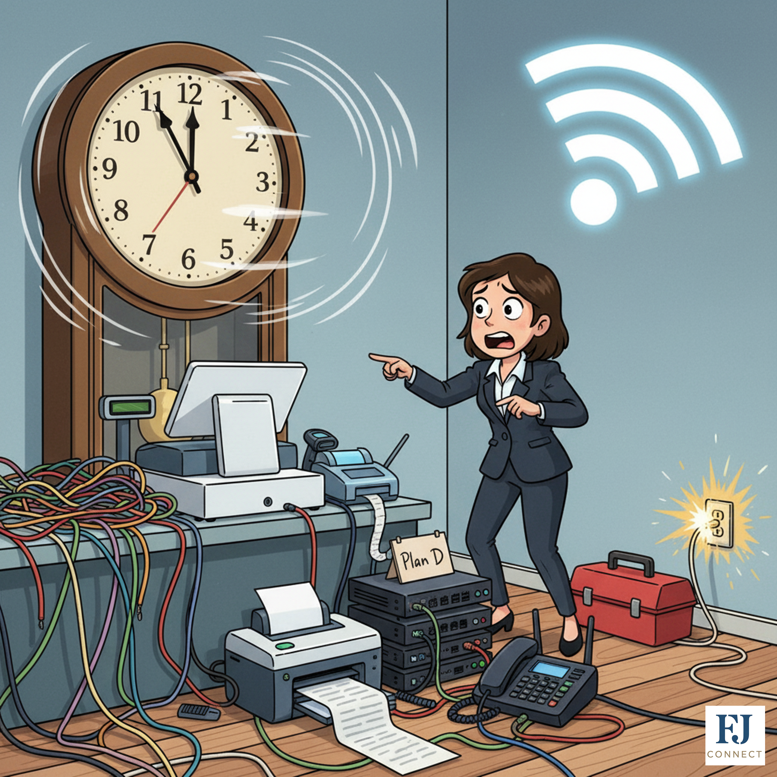 FJ Connect, c'est aussi le Plan B, C et D... jusqu'à 10h03 !