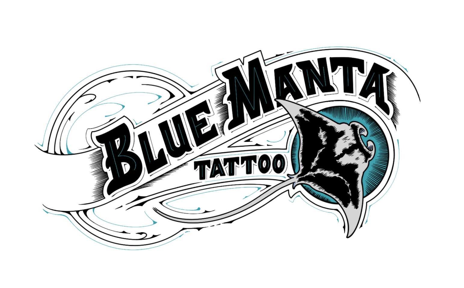 Blue-Manta-Tattoo-logo-