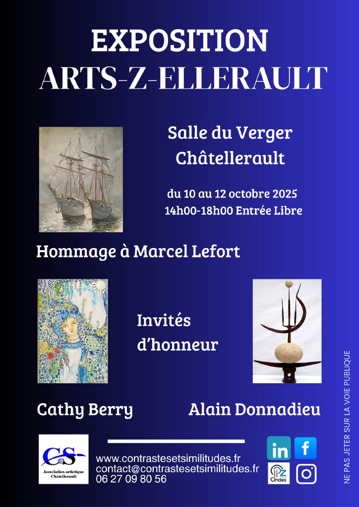 Affiche Art z ellerault 2025