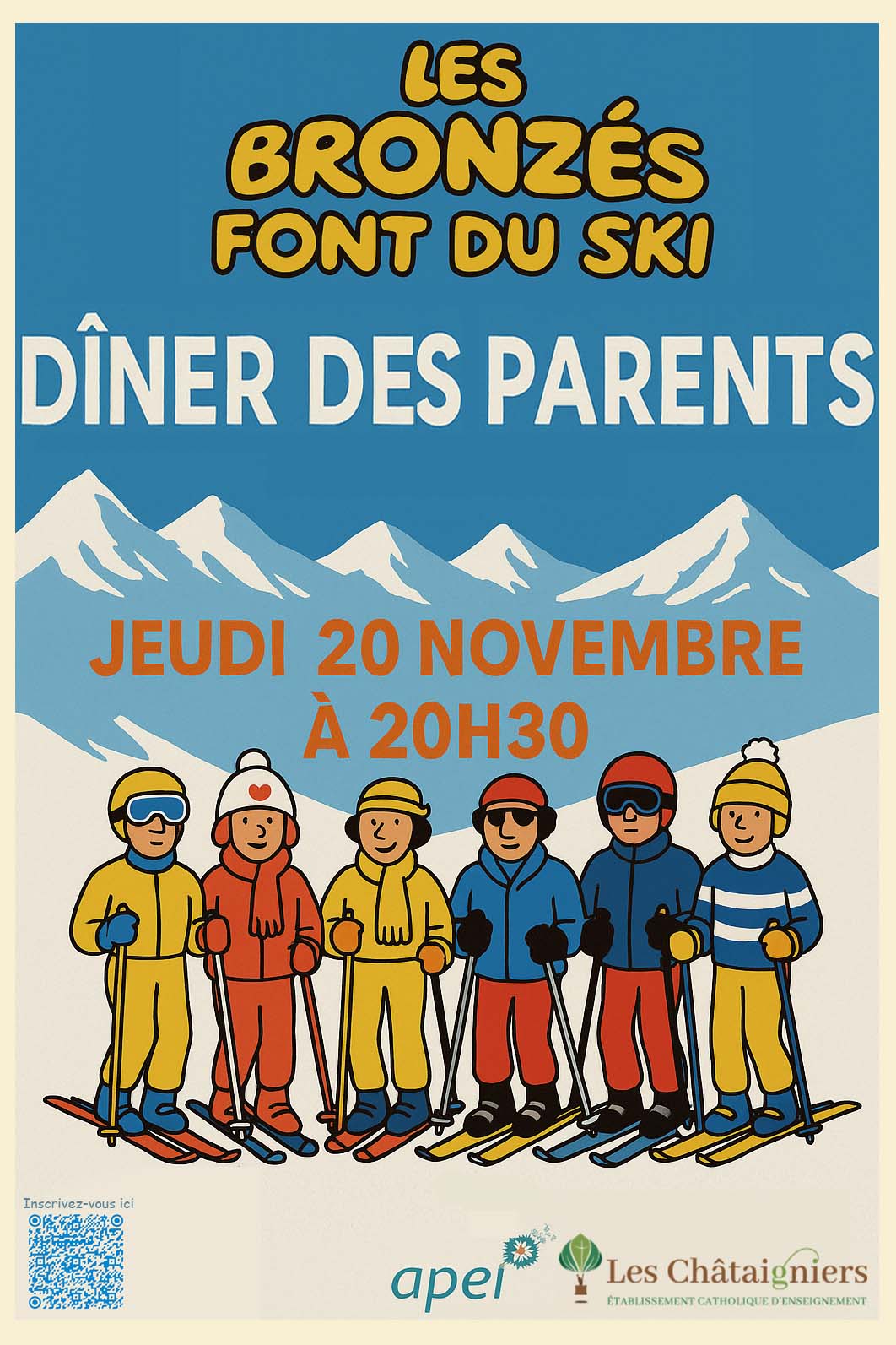 Diner des parents 20 nov