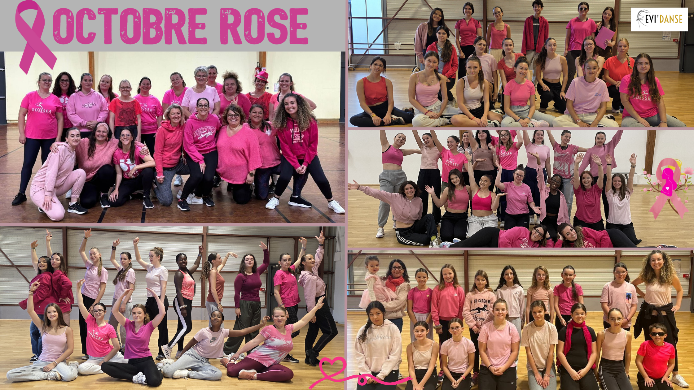 🎀 Evi'Danse se mobilise pour Octobre Rose 🎀