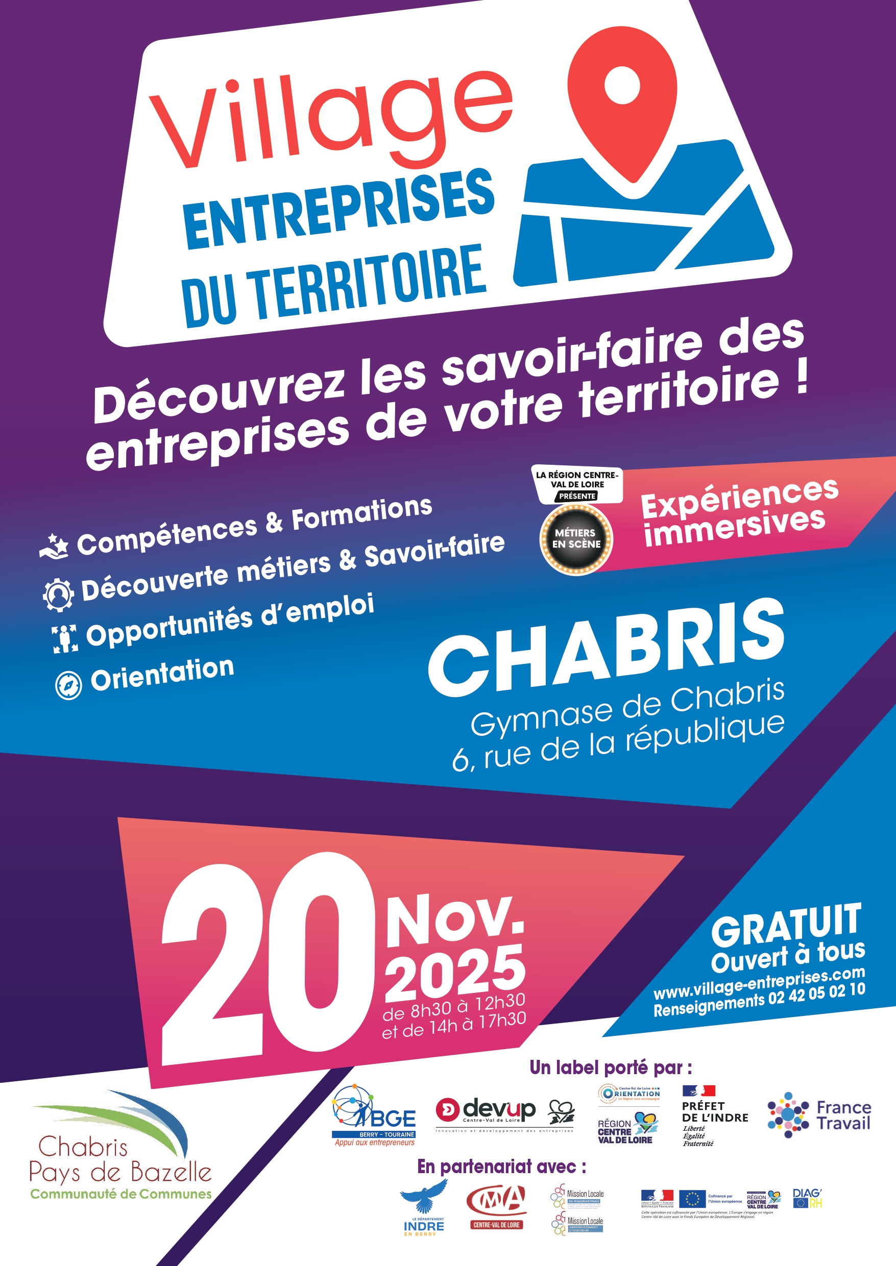 Village entreprises du territoire