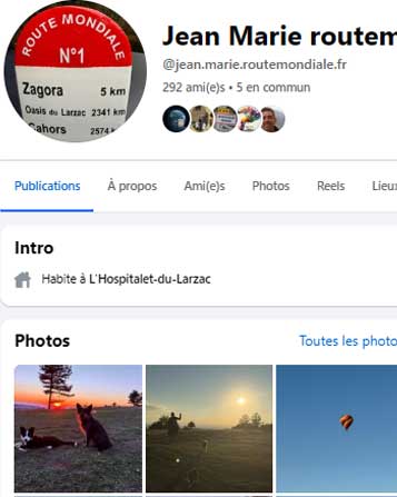 La Route Mondiale, portée par Garry Davis et Jean-Marie Azais, est un symbole d'unité et de paix.sle facebook  est une vitrine des citoyens et citoyennes 