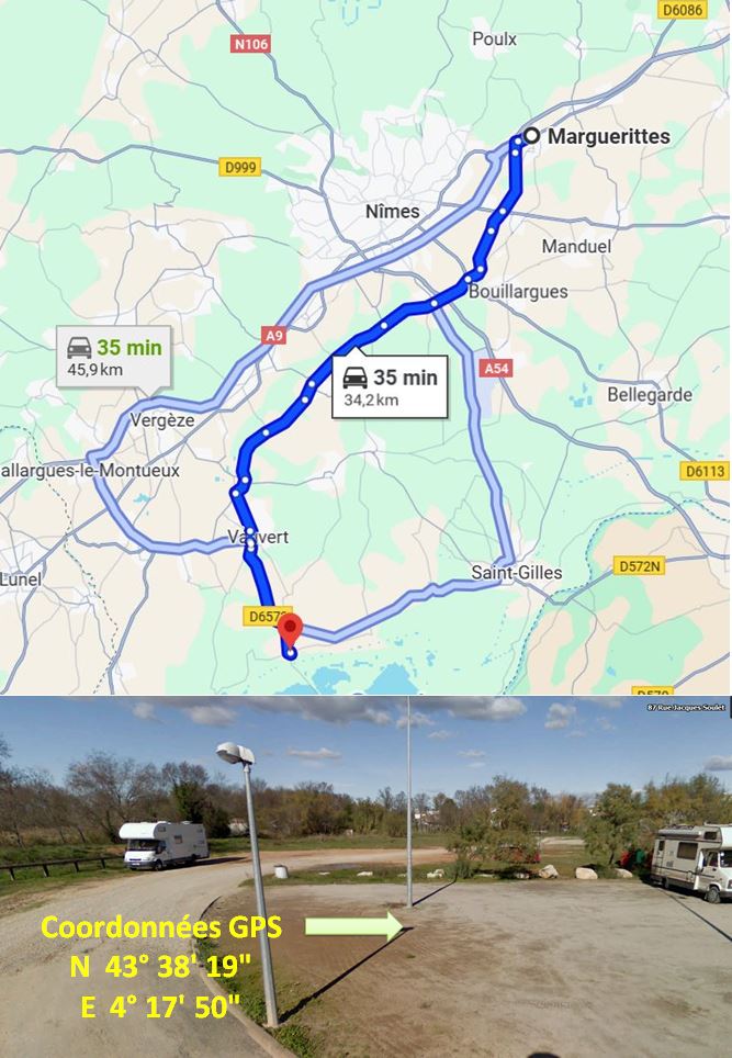 Itineraire-Marguerittes-a-Gallician