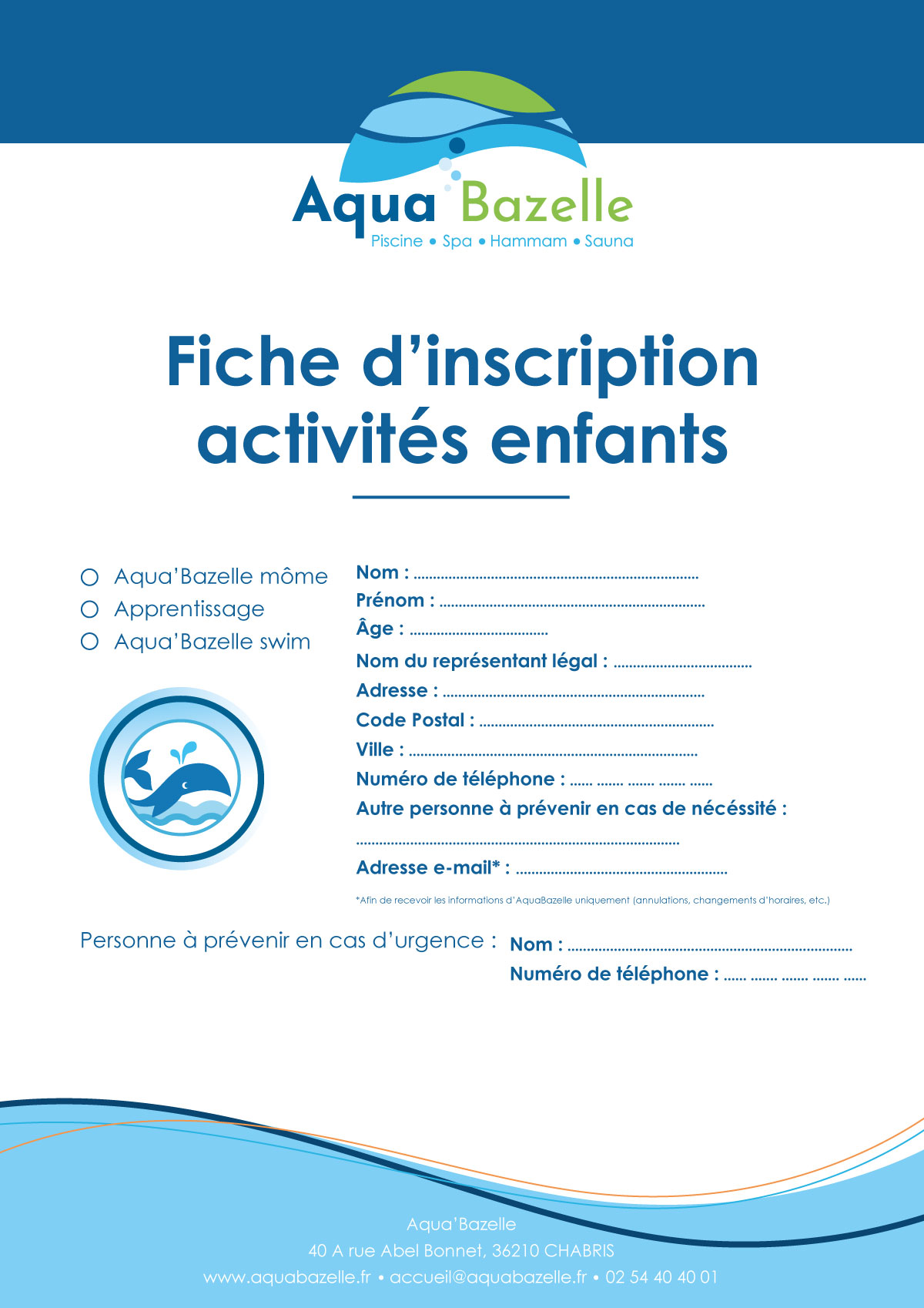 Aqua-bazelle-fiche-insciption-activite-enfants-reglement