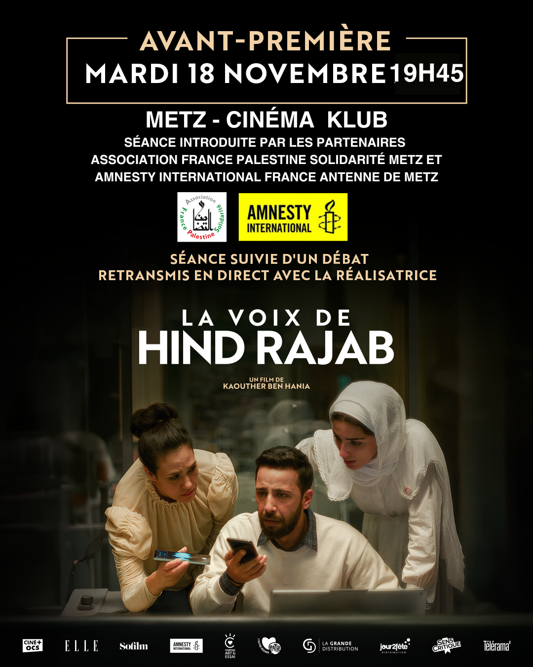 Avant Première au Cinema Klub à Metz