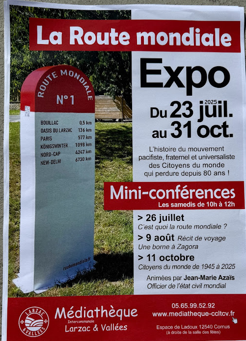 L'année 2025 s'annonce comme une période charnière, avec la volonté de poser une borne symbolique représentant notre engagement envers l'humanité. Les résultats de nos initiatives sont prometteurs, notamment le jumelage entre l'Oasis du Larzac et l'Oasis de Zagora prévu pour le 28 et 29 novembre. Ce projet inclut les enfants, les rendant acteurs de notre dynamique mondiale pour éveiller leur conscience citoyenne. En parallèle, notre collaboration avec le mouvement « Onehome » vise à unifier l'humanité autour de valeurs universelles liées à notre Terre. Ces initiatives représentent des leviers de transformation, tissant des liens intergénérationnels et soulignant notre responsabilité collective. routemondiale.fr continue d'organiser des conférences pour promouvoir l'engagement des citoyens du monde, préparant ainsi un avenir meilleur pour nos enfants. Ensemble, œuvrons pour un monde où chaque action compte, ancrée dans la solidarité et le partage.