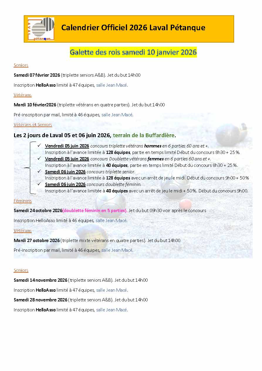 Calendrier-Officiel-prevision-2026-LAVAL-Petanque