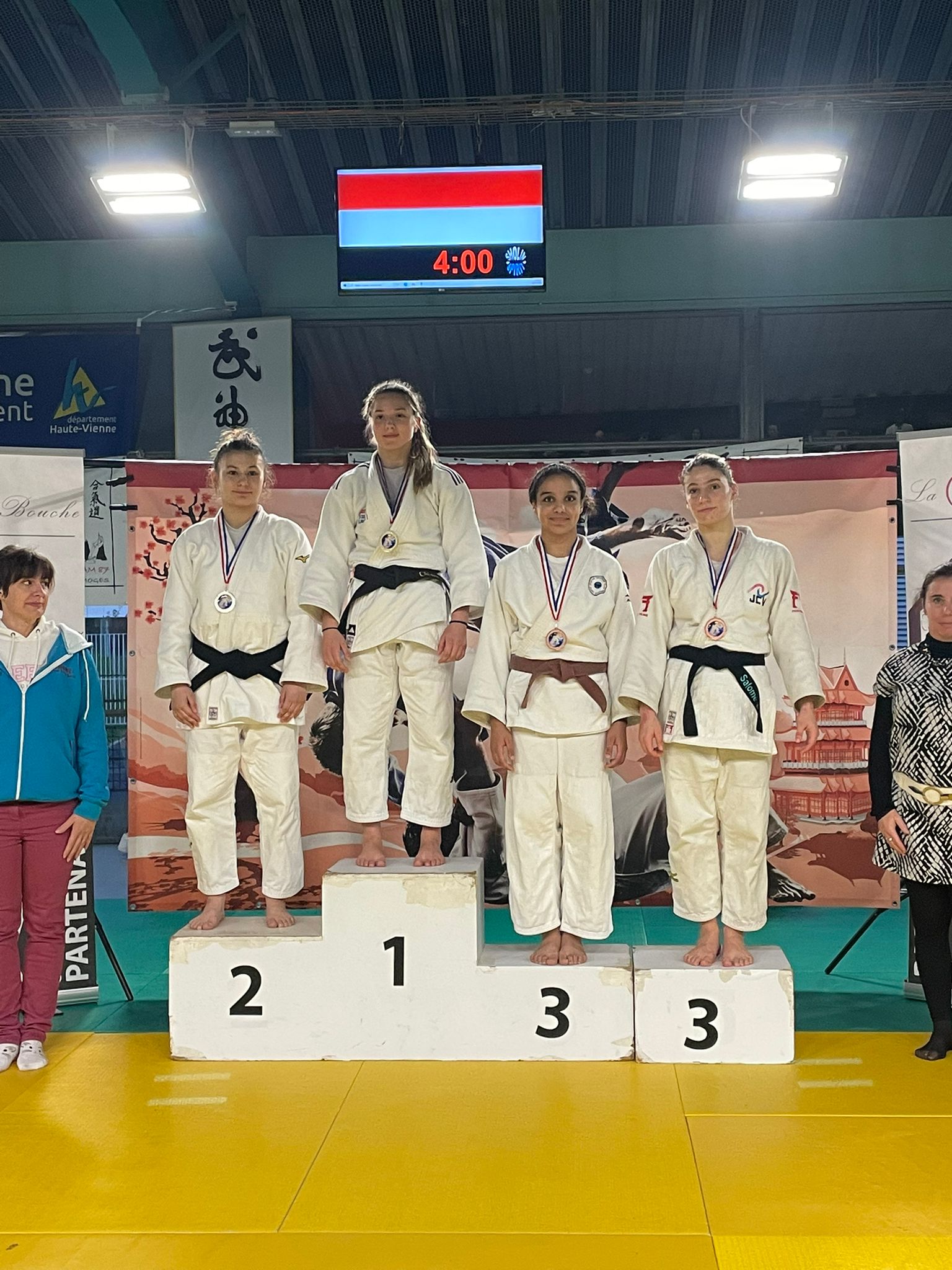 Nesrine se classe 2ème au tournoi Excellence de Limoges 