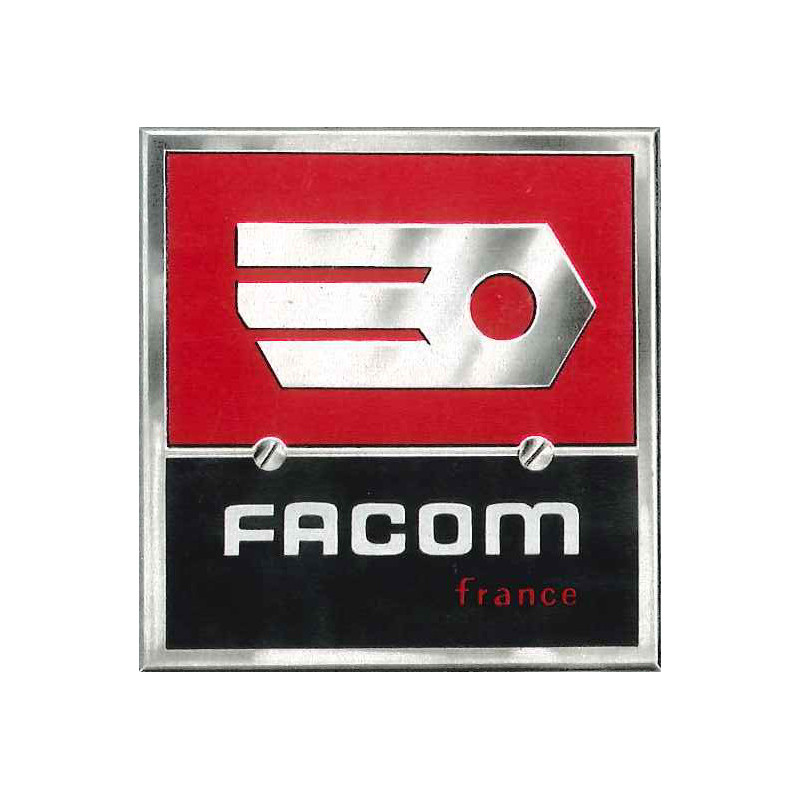 Autocollant facom logo 1964 l 70 h 70 mm
