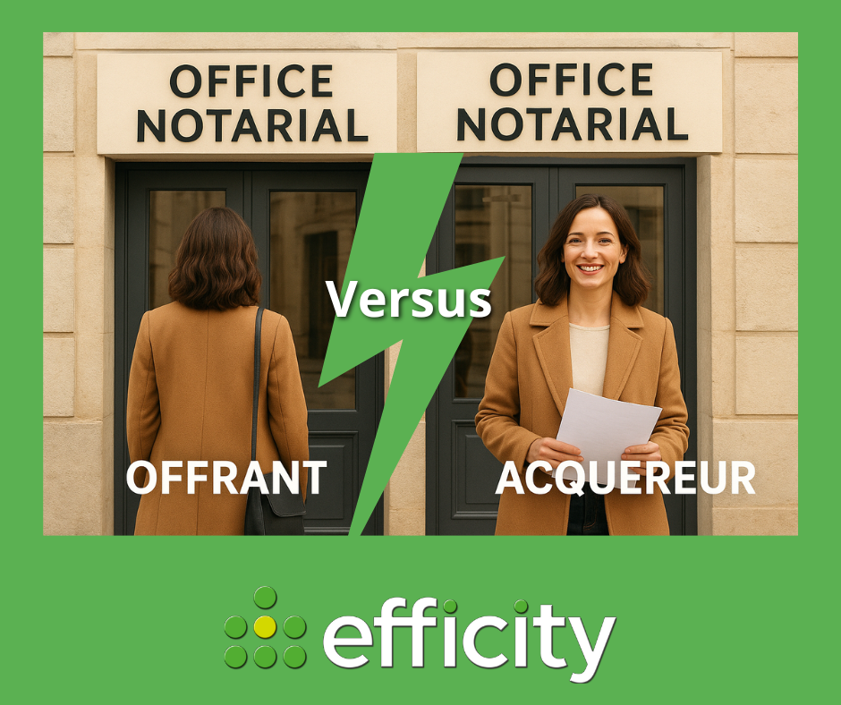 Offrant  acquéreur : deux statuts, une frontière juridique claire