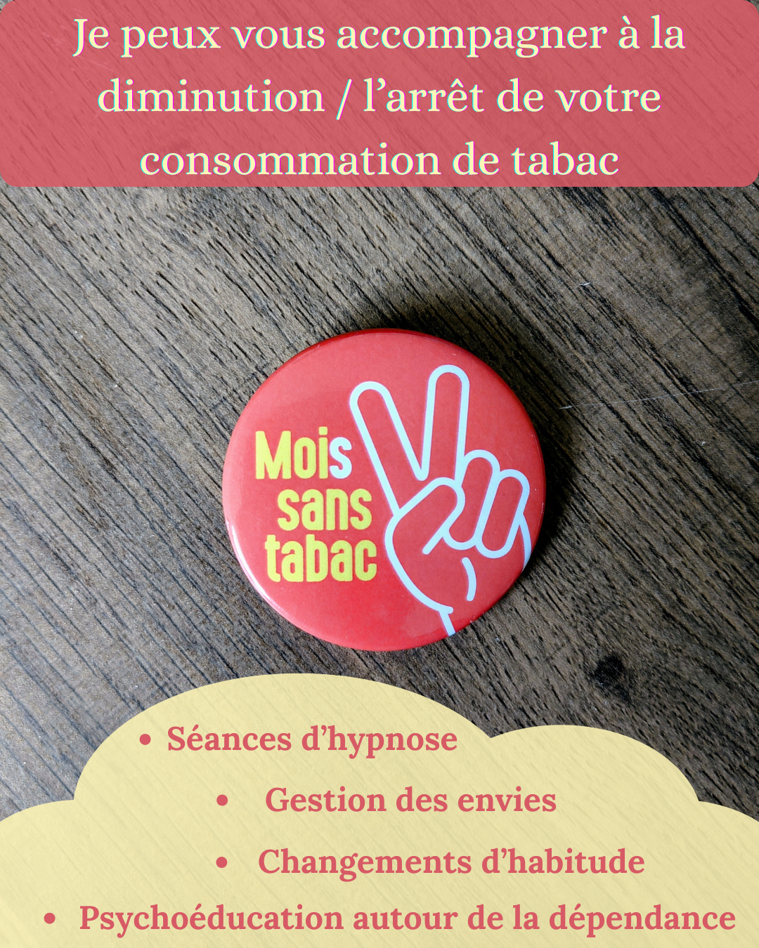Mois sans tabac : accompagnement à l'arrêt du tabac