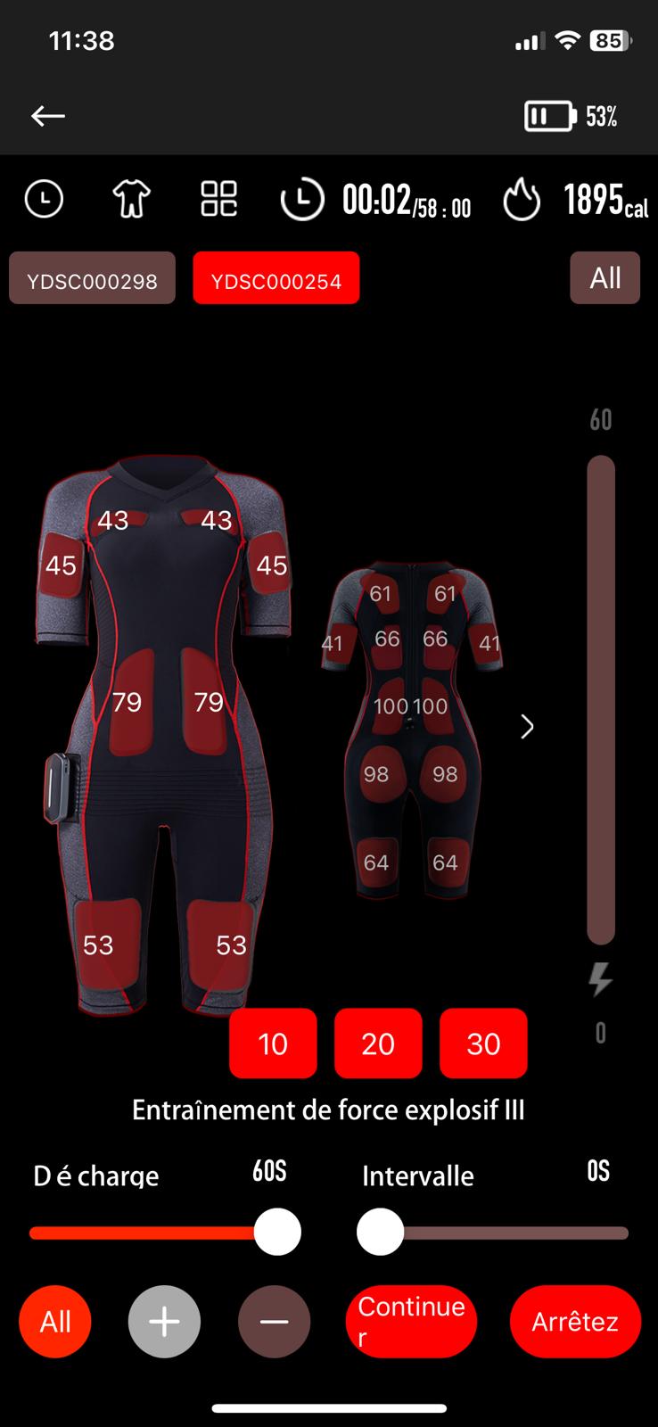 record éliminer calories sport centre minceur par electrostimulation ems  marseille allauch plan de cuques 13013