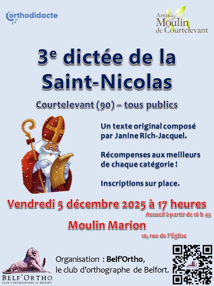 Dictee-Courtelevant-2025-affiche