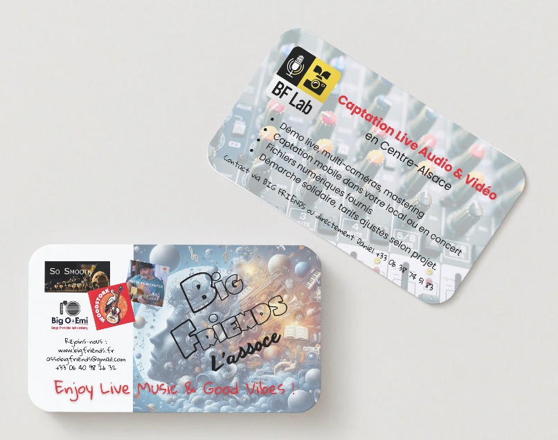 Nos cartes de visites sont arrivées !