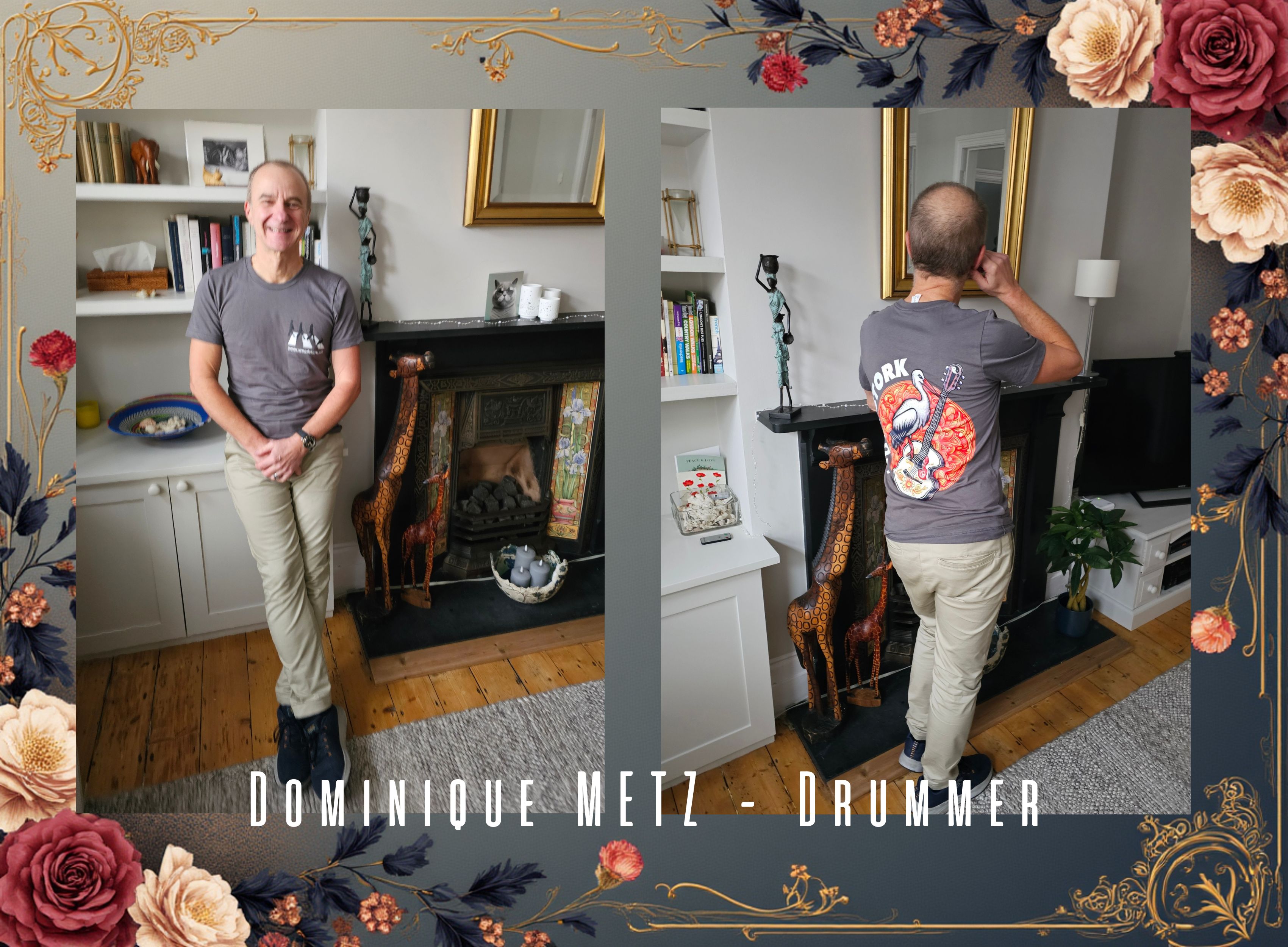 Dom Metz saves the beat, gets the shirt...