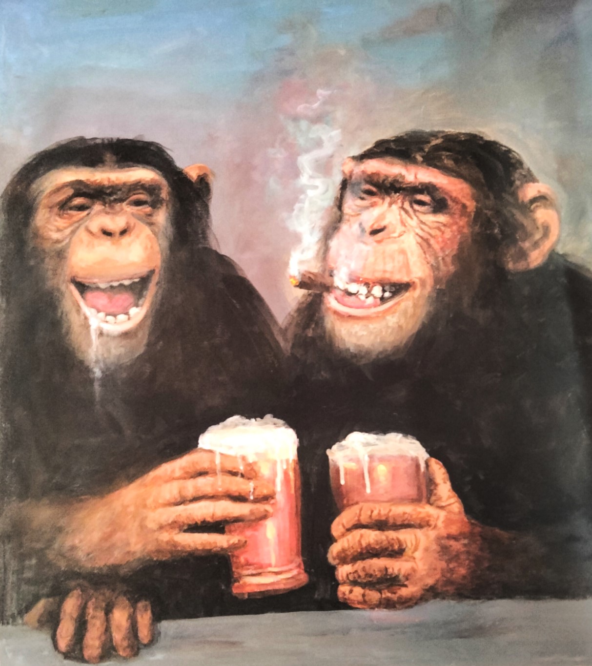 Delbasteh singes au bar