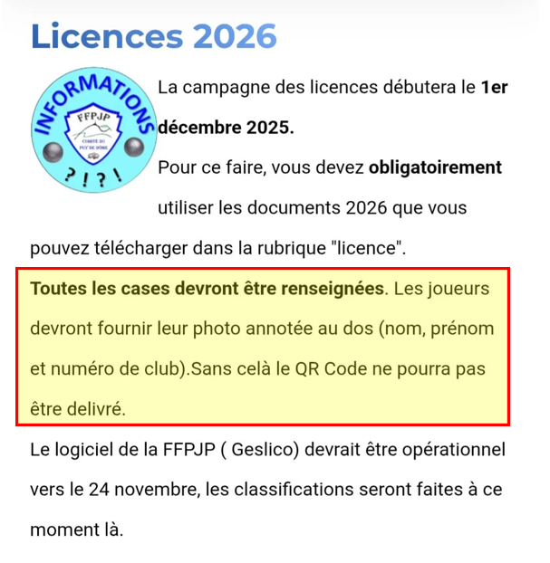 Licences-2026