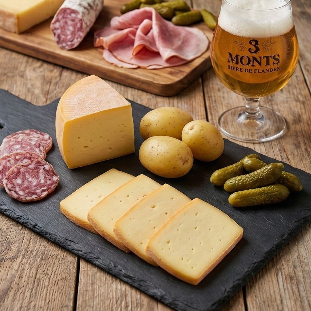 Raclette a la biere 3 monts fromagerie de flandre 3