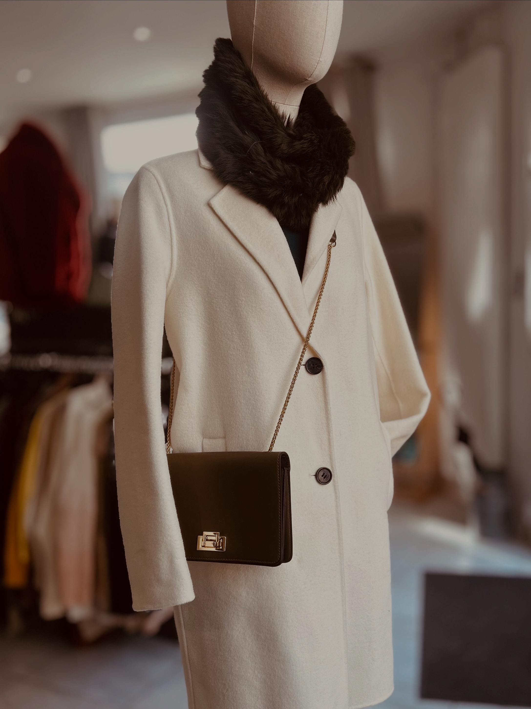 Manteau beige