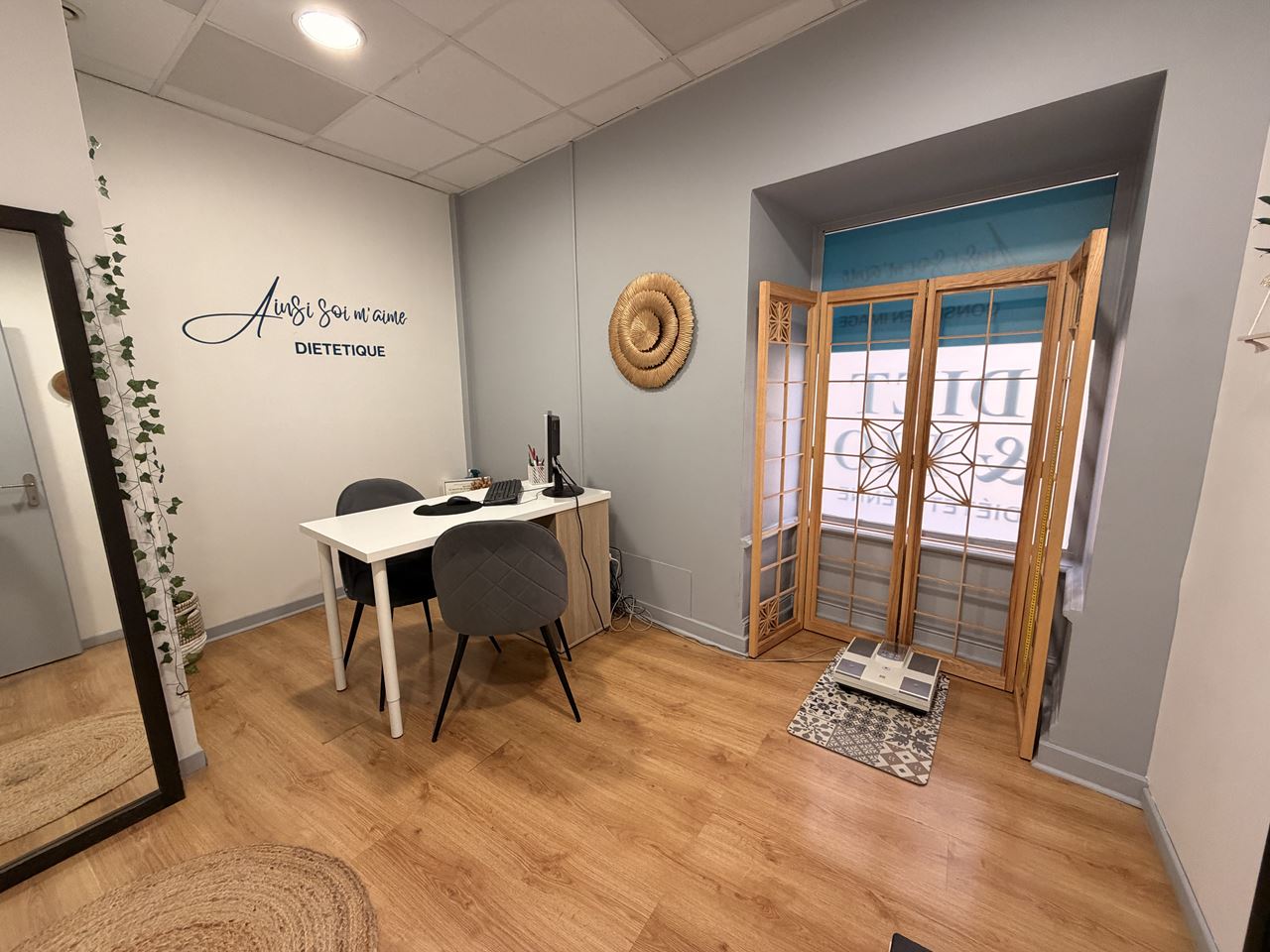 Bureau de Meryl, diététicienne au Puy en Velay
