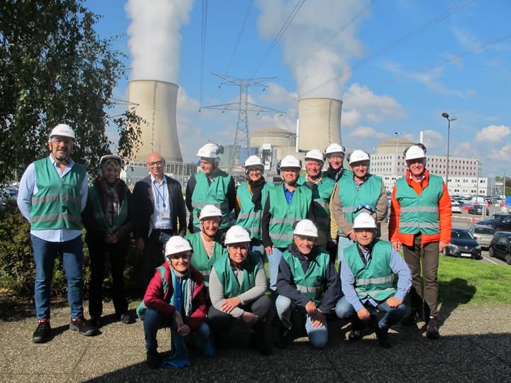 Visite de la centrale nucléaire de Cattenom